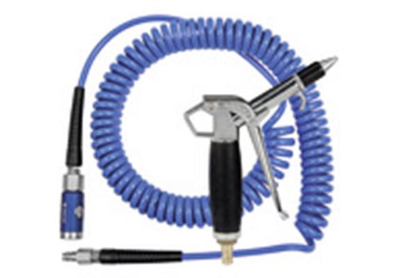 AIRCRAFT Druckluft-Spiralschlauch PU 6,5 / 10 mm x 7,5 m mit Einhand-Sicherheitskupplung Online Shop AIRCRAFT Druckluft-Spiralschlauch PU 6,5 / 10 mm x 7,5 m mit Einhand-Sicherheitskupplung Online Shop